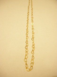 Corrente "coraçãozinhos"